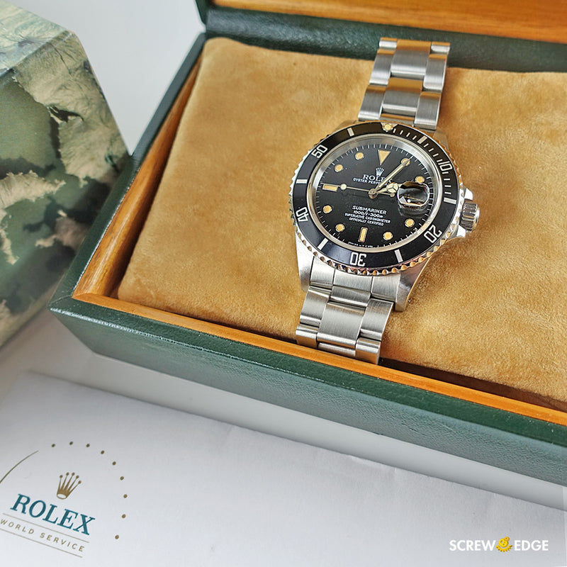 Rolex Oyster Submariner Date サブマリーナ “トリプルゼロ”  Ref.168000 ca.1986