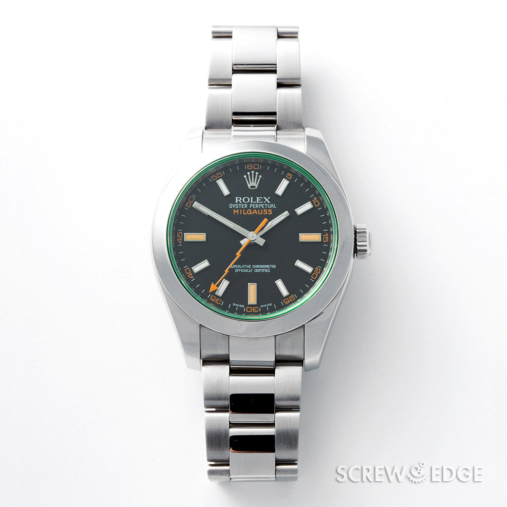 Rolex Oyster MILGAUSS ミルガウス Ref.116400GV ca.2008 外内箱／国際